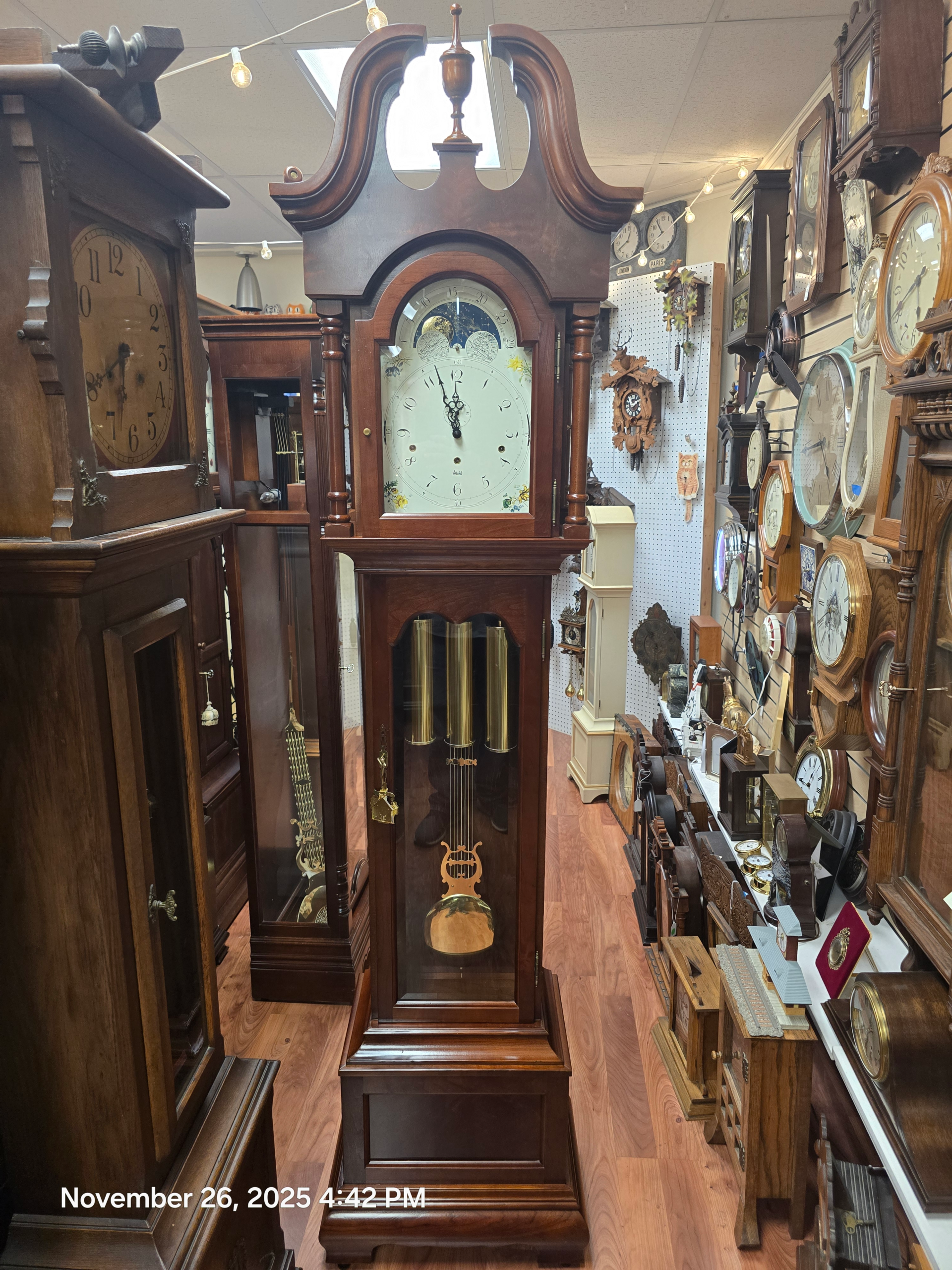 Hentschel grandfather Clock