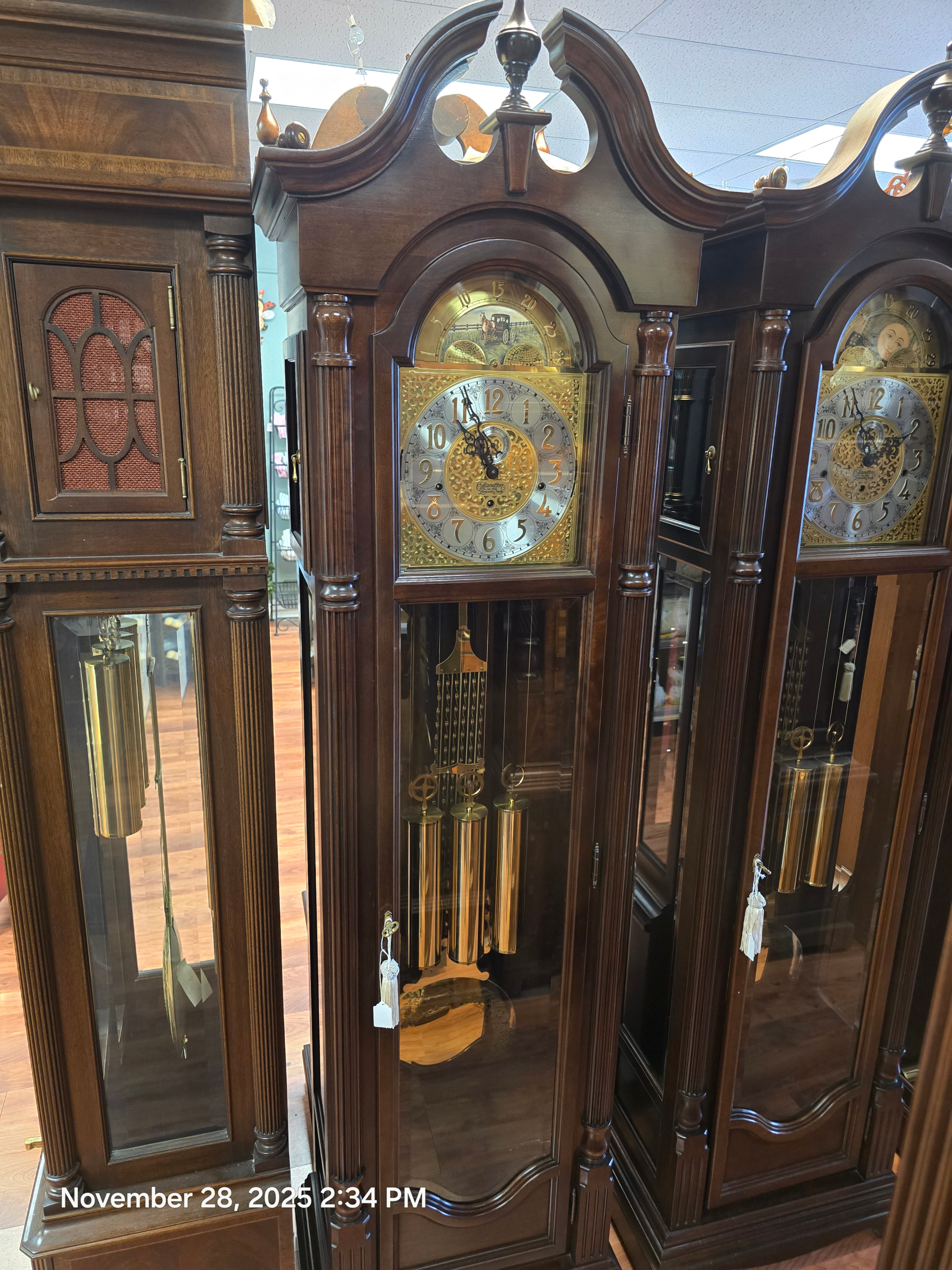 Hamilton "Lancaster County Model" Grandfather Clock