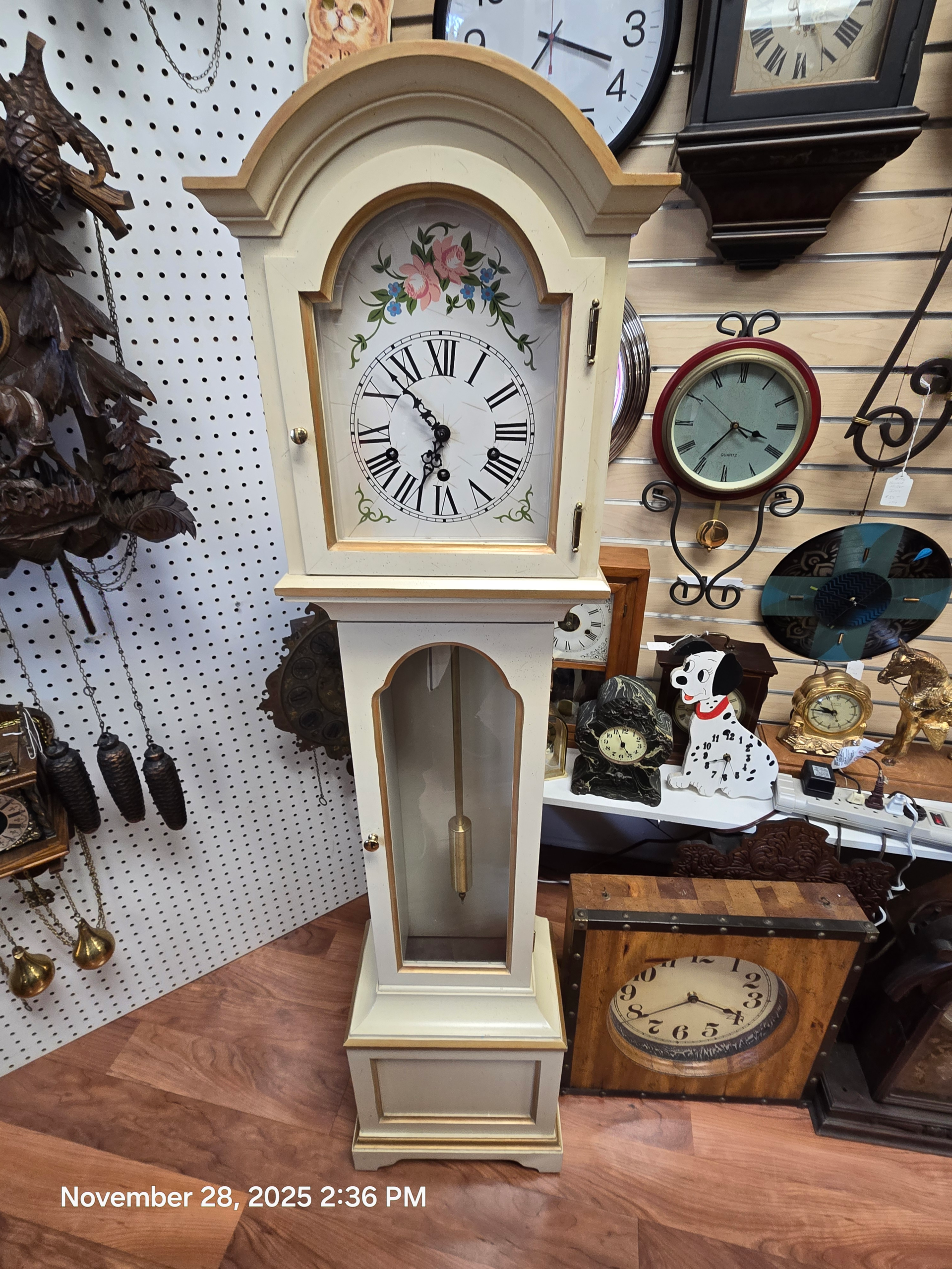 Cute Granddaughter/ Dwarf Clock, only 55 in high