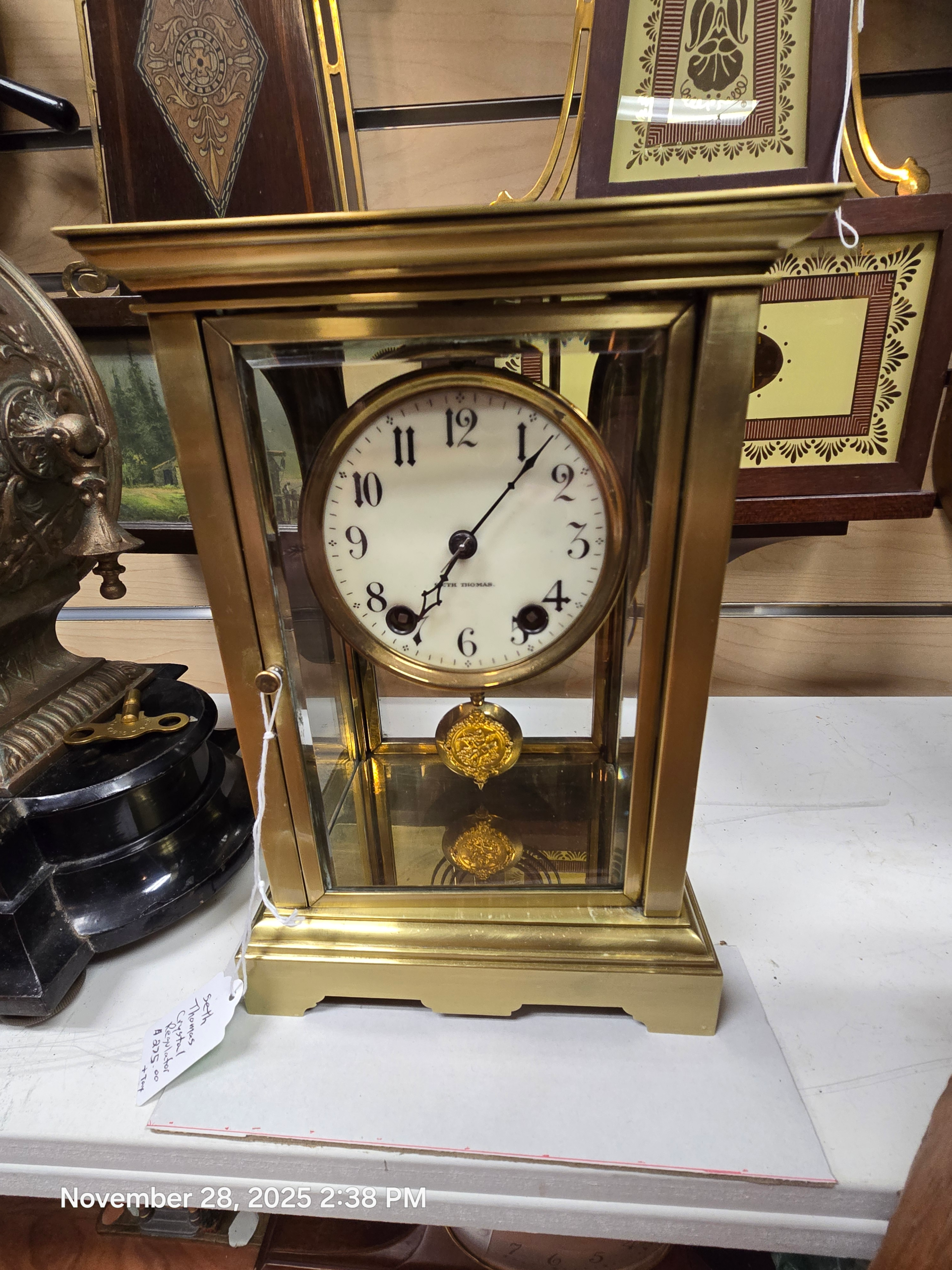 Seth Thomas Crystal Regulator