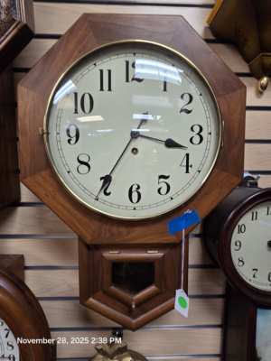 Walnut Time only Regulator