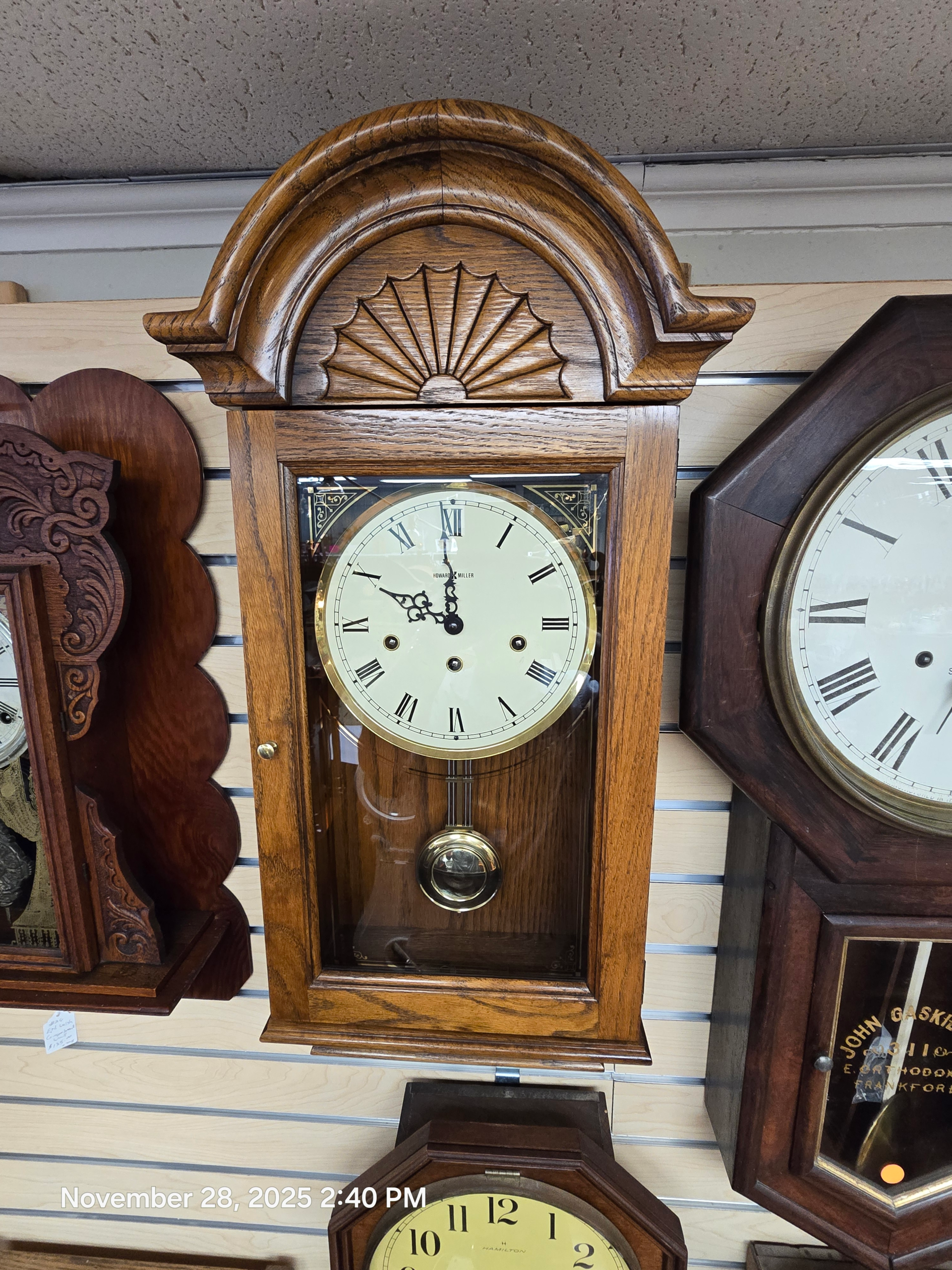 Howard Miller Wall Clock, Westminster Chime